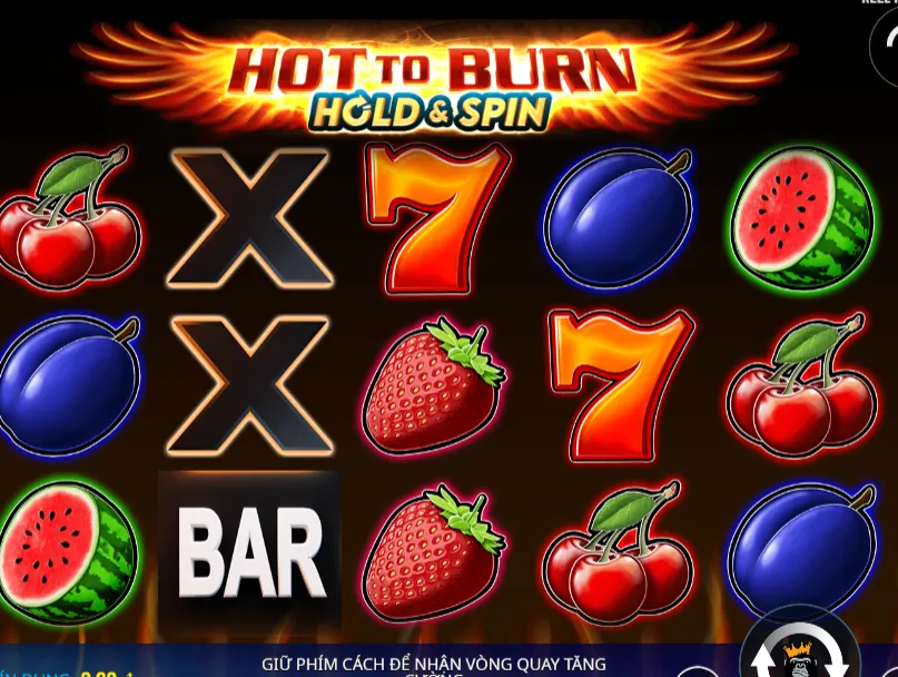 Gameplay thú vị của siêu phẩm Slot Hot To Burn 777